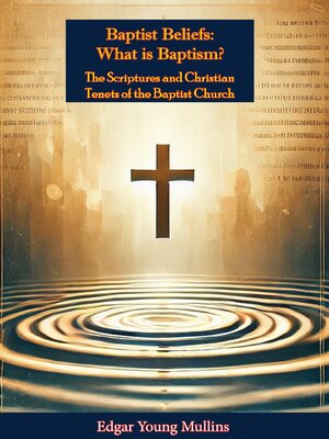 cover image of Baptist Beliefs